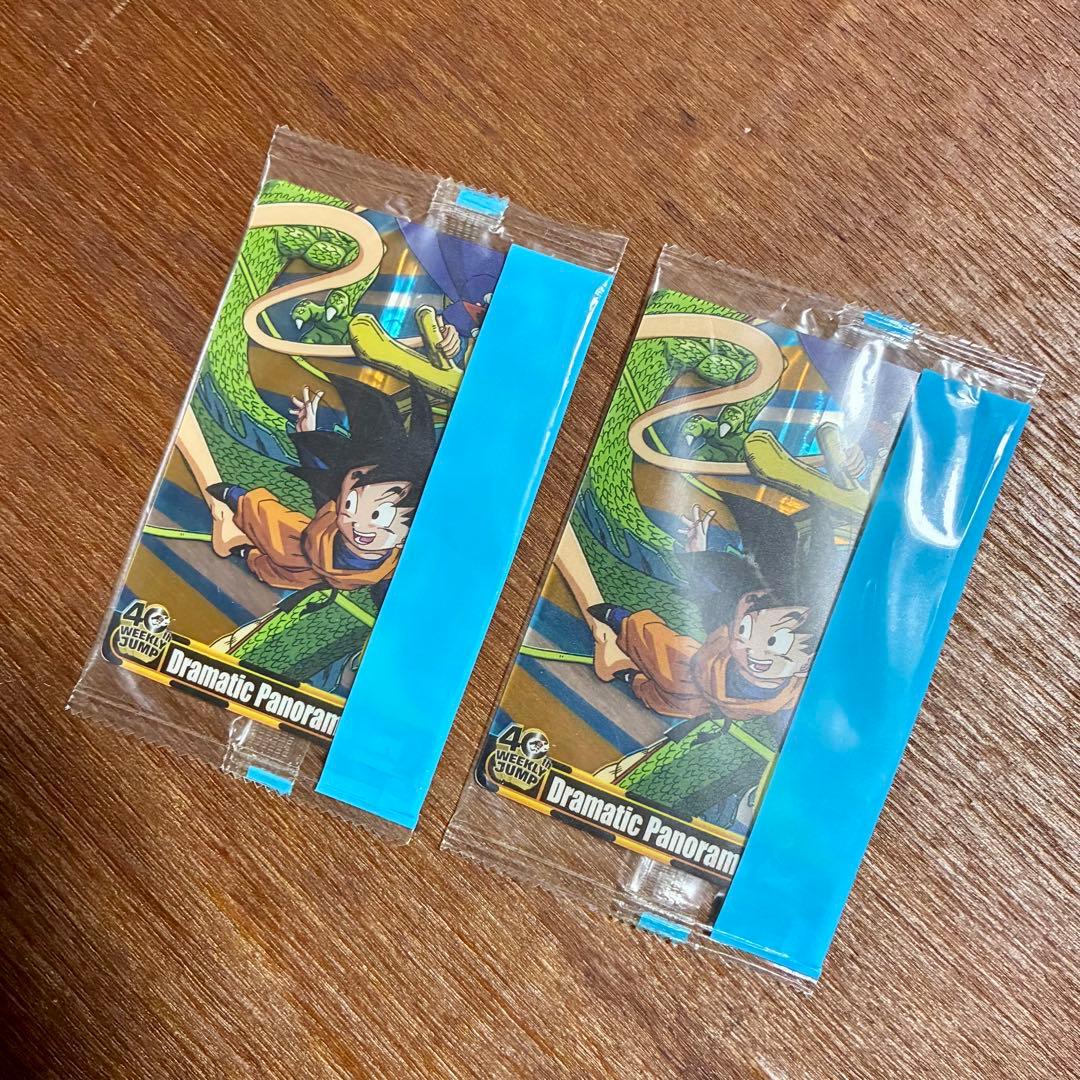 J*0様 森永 週刊ジャンプ40周年ドラゴンボールワンピースコラボカード孫悟空ル