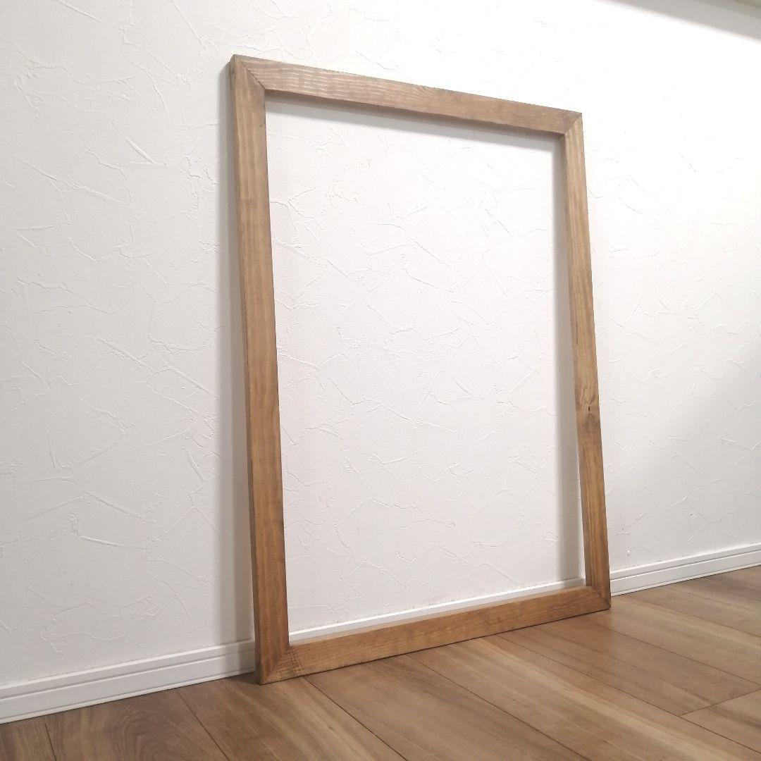 ハンドメイド 木製B2ポスターフレーム