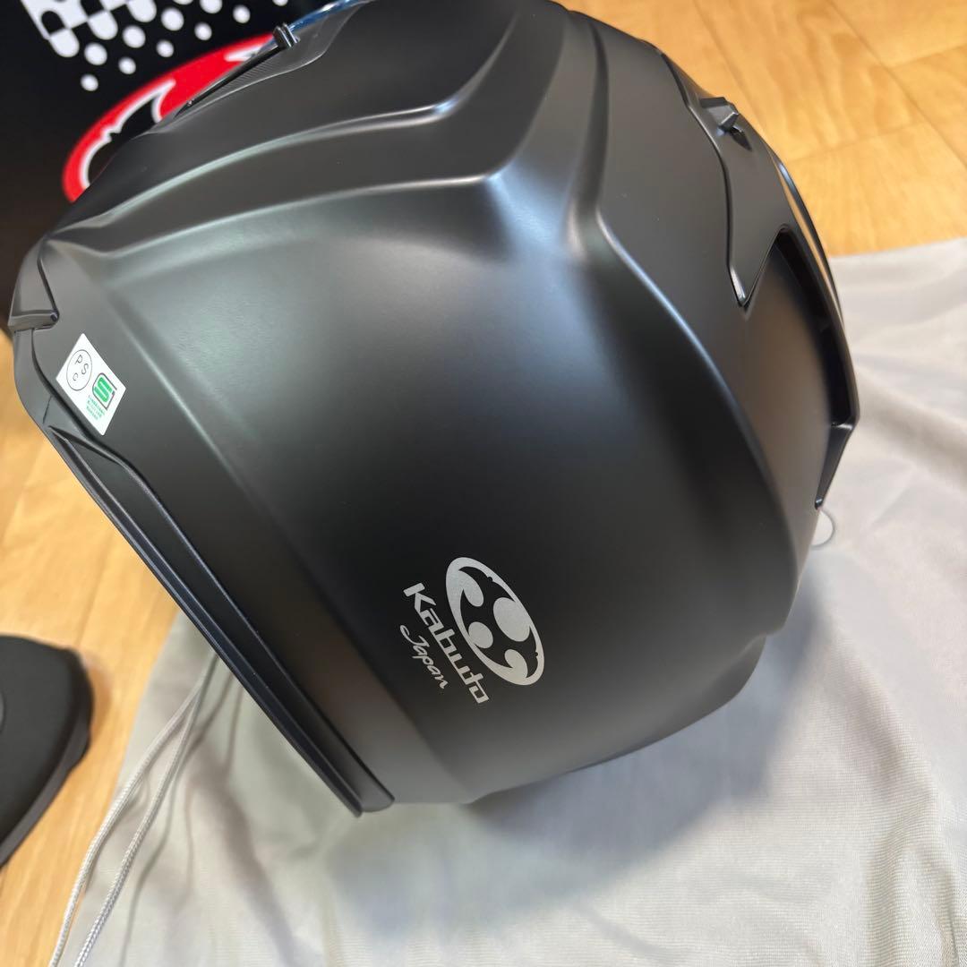Kabuto フルフェイスヘルメット XLサイズ マットブラック