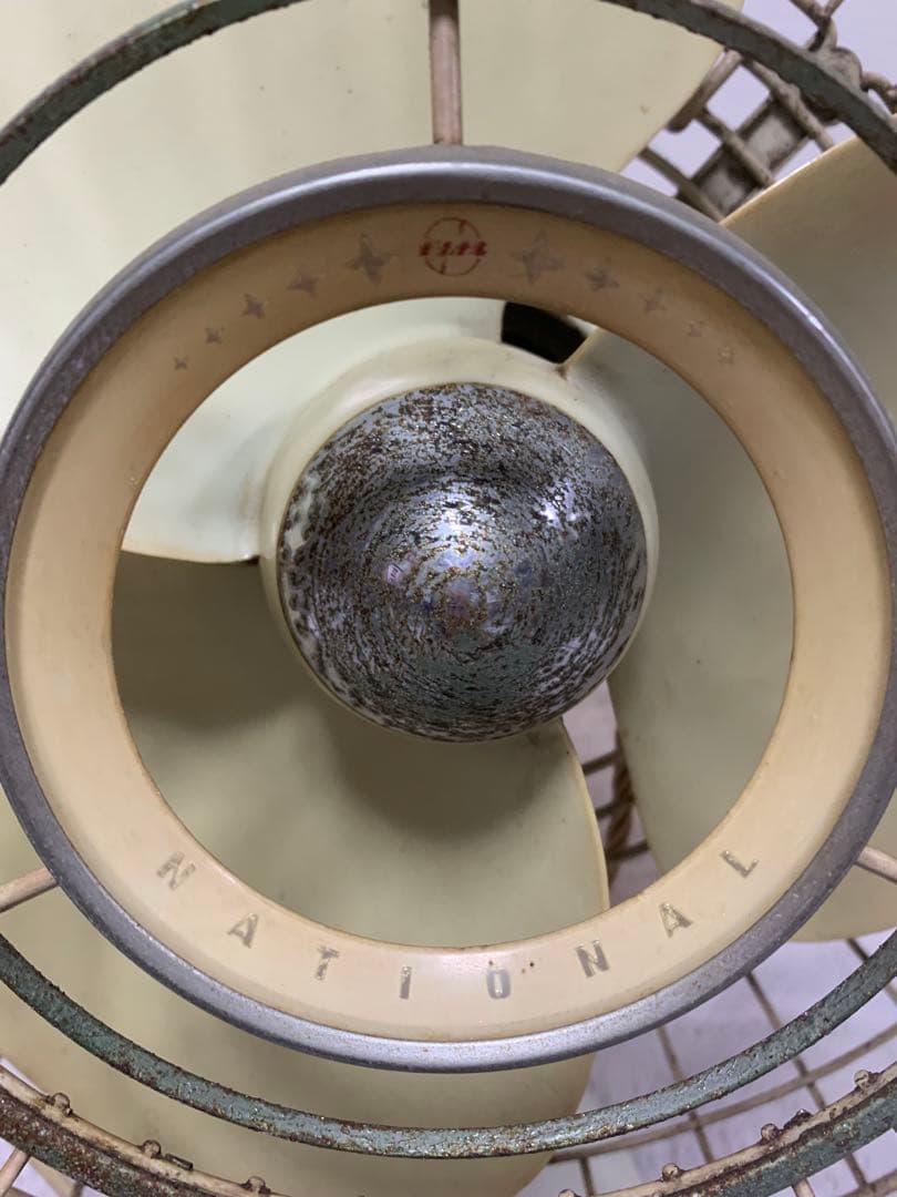 National ナショナル　レトロ扇風機