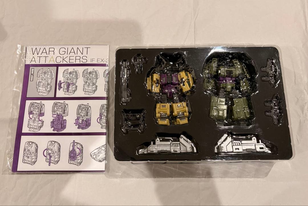 コミック・アニメ IRON FACTRY IF-EX22,23,24 War Giant