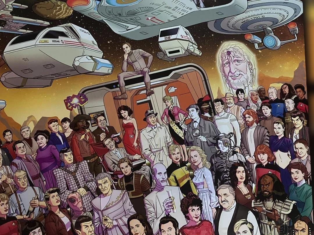 新スタートレック 30周年記念ポスターセット(3枚組)シリアルナンバー900