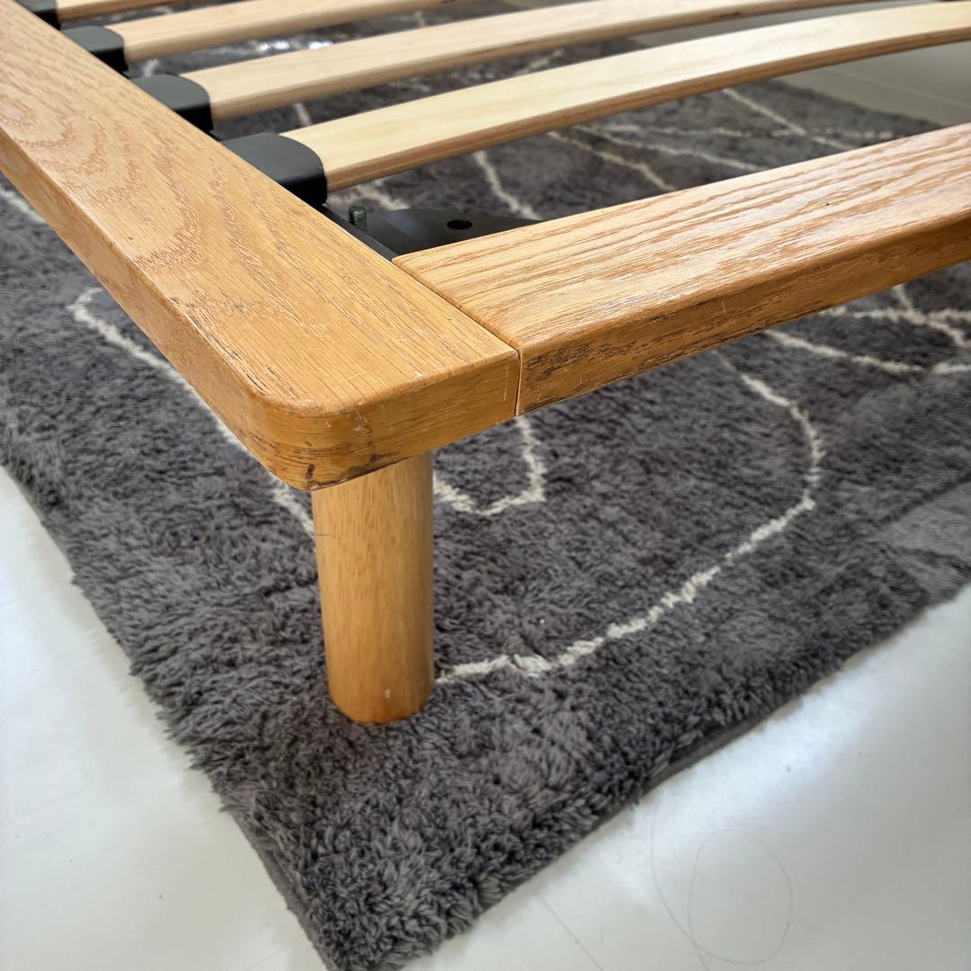 無印 木製ベッドフレーム