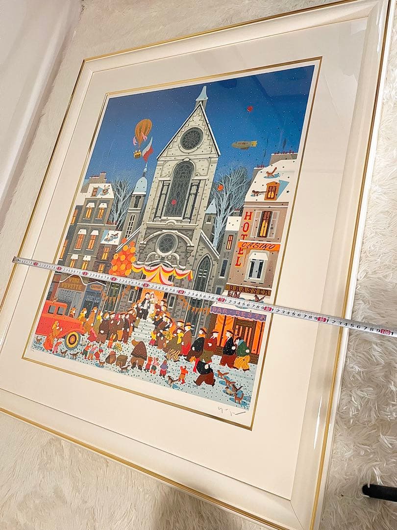 【2/40】ヒロヤマガタ『スノーウェディング』HC版 額装　シルクスクリーン