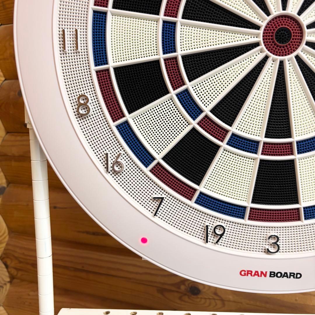 【美品】GRAN BOARD 3s グランボード スタンドセット ホワイト