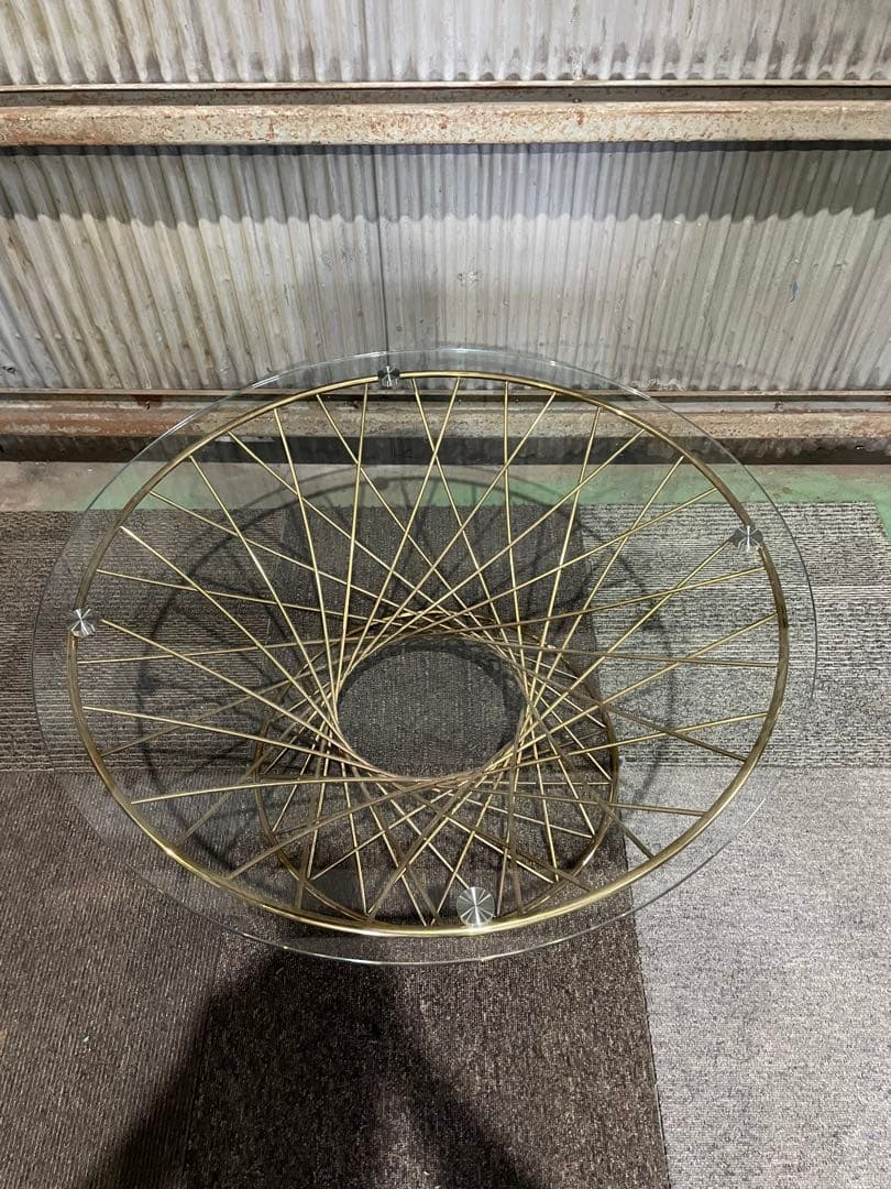 ヘボラルフローレン フランフラン　マーリアサイドテーブル φ800