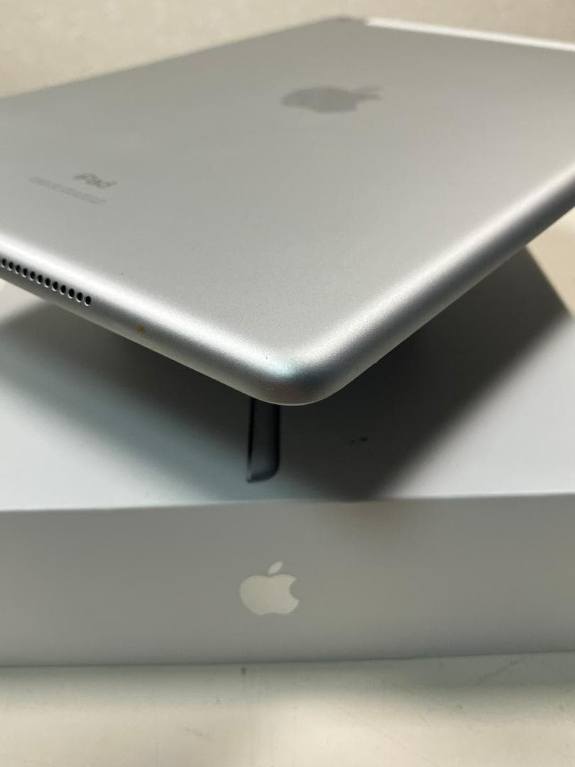 iPad 7世代　32GB シルバー　セルラー カバーガラス付