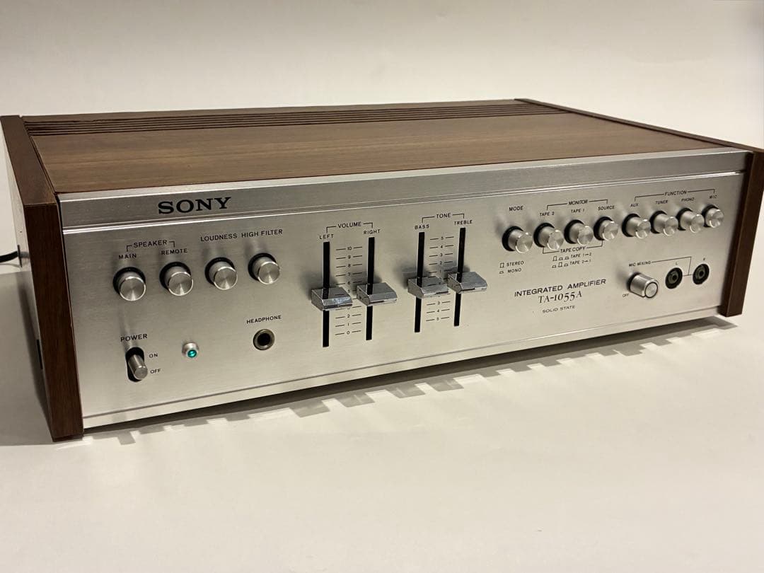 ソニー プリメインアンプ TA-1055A 動作確認済