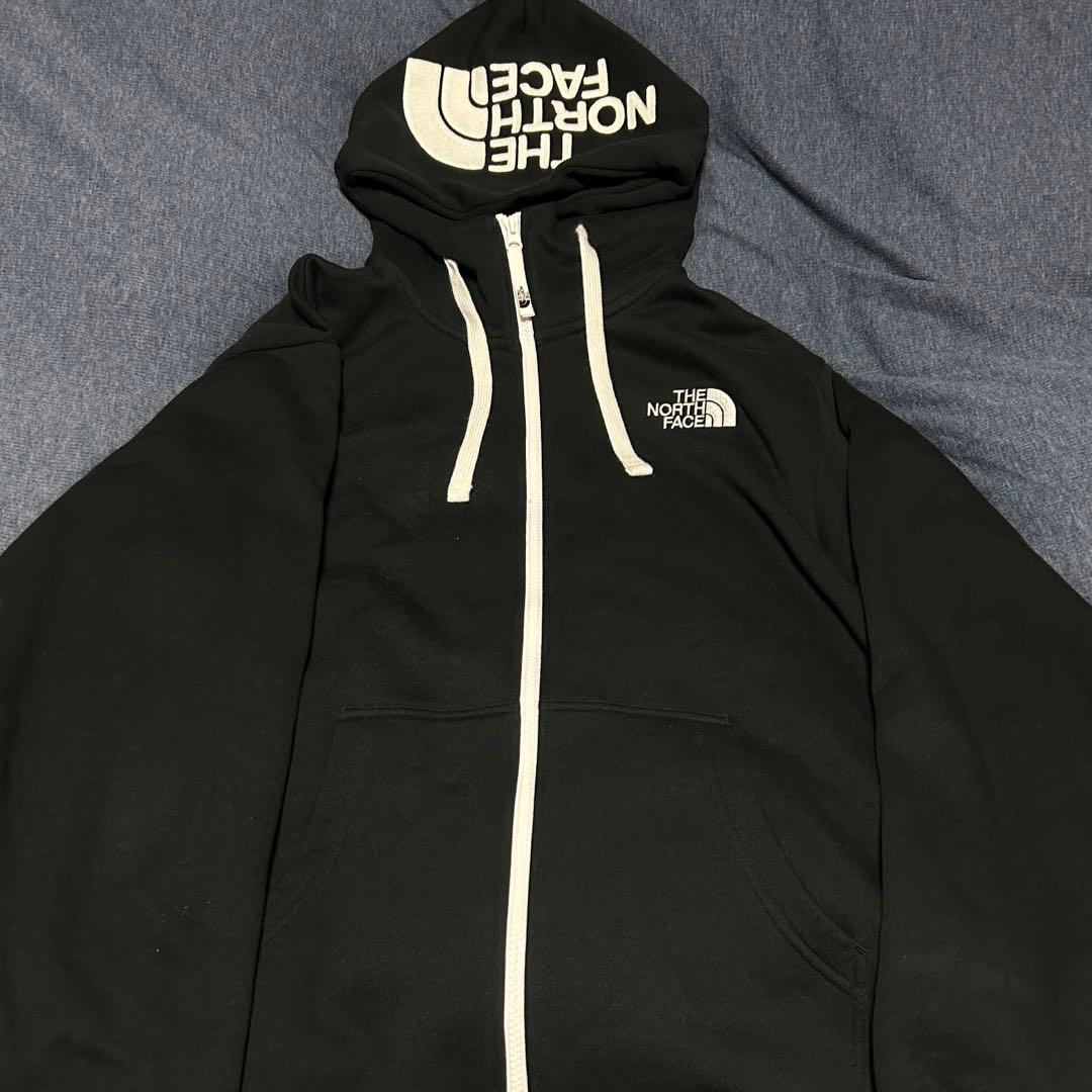 みー ノースフェイス North Face パーカー 黒 Lサイズ