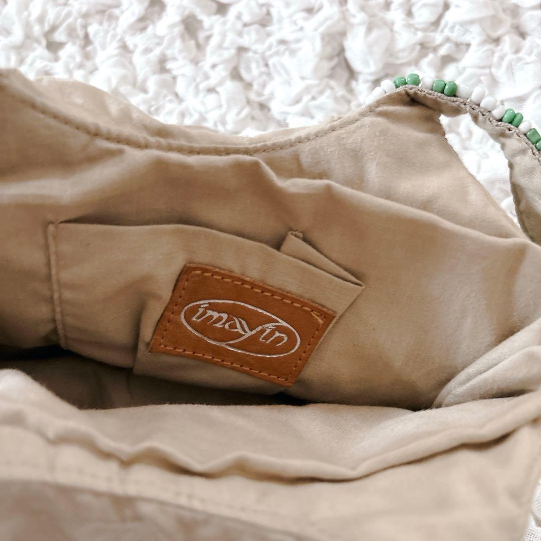 カカオ様　IMAYIN イマイエン イマエン　ハンドメイド ビーズ 刺繍バック