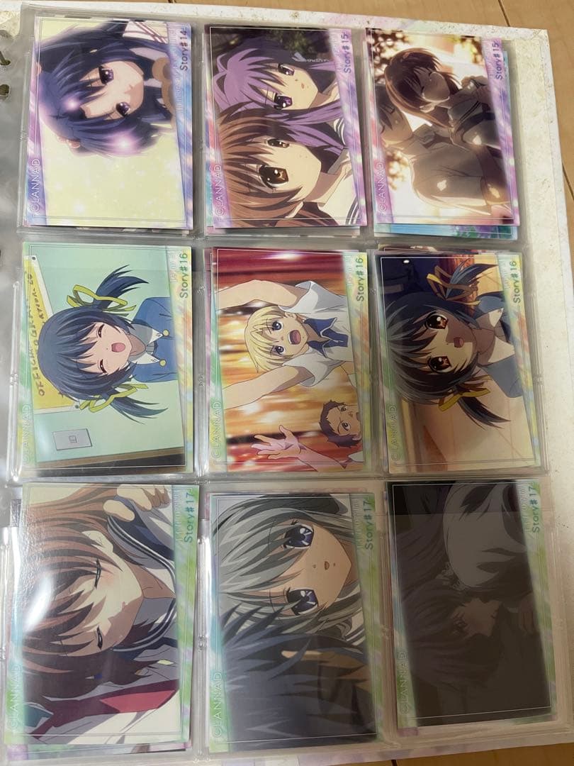 CLANNAD（クラナド） トレーディングカード バインダー付きセット