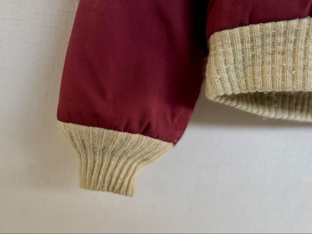 超超スペシャル 70s Catalina ダービージャケット 44 バーガンディ