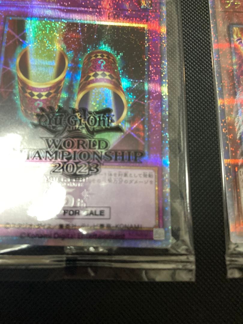 【新品未開封】遊戯王wcs2023 ブラックマジシャン・ガール　魔法の筒