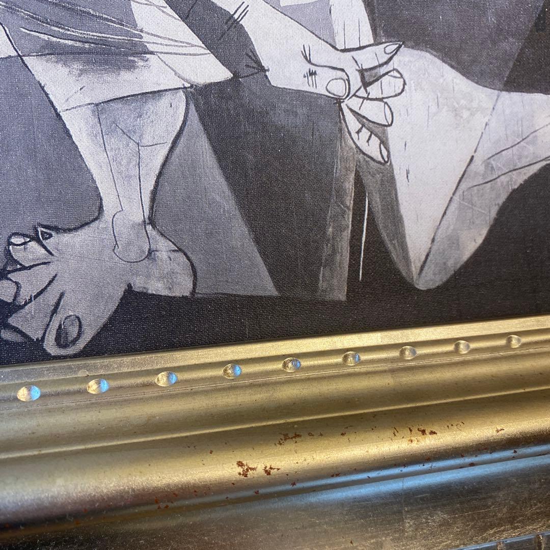 【大型】額縁つき絵画【ゲルニカ】