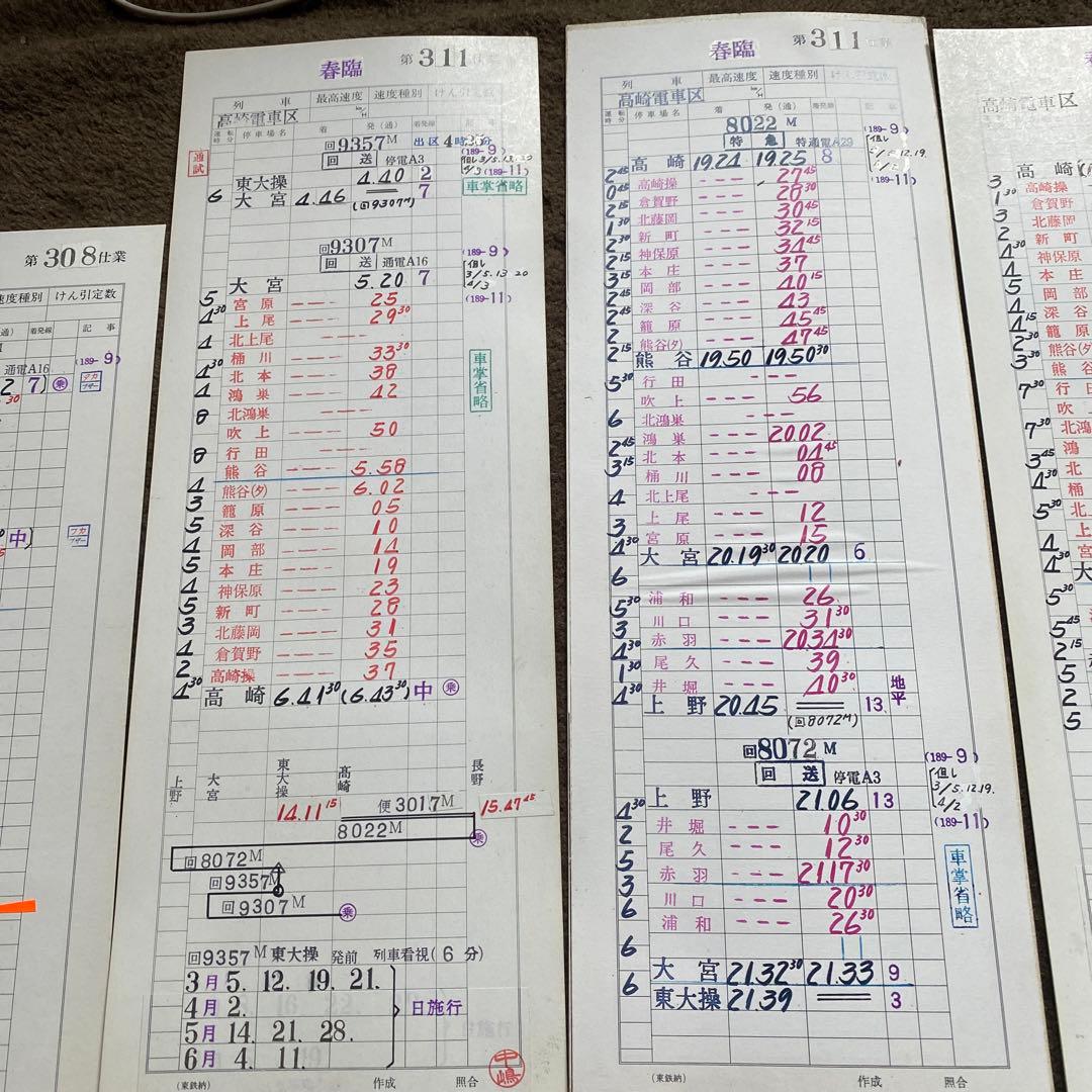 鉄道　スタフ　春臨③