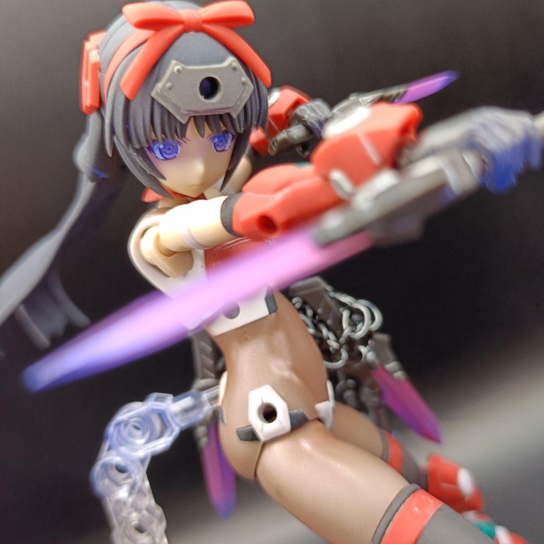 フレームアームズ・ガール　マガツキ崩天　コトブキヤ　塗装完成品　美少女プラモデル