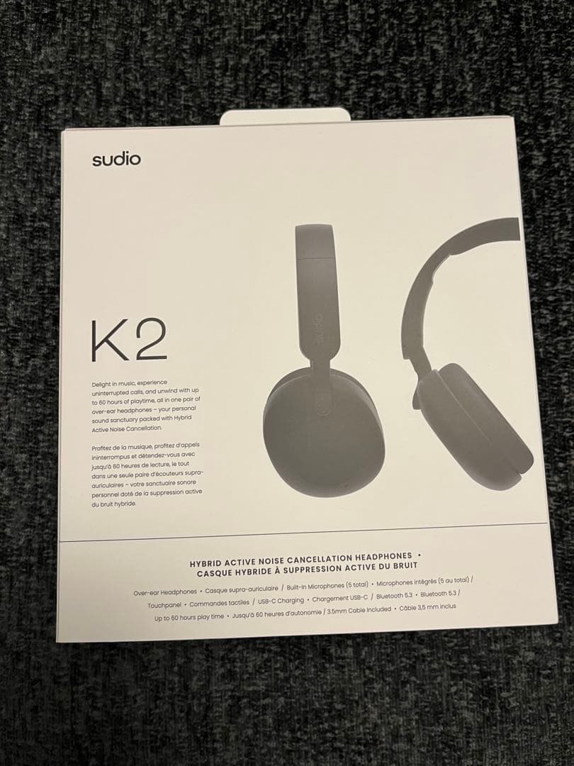【新品】sudio k2 ワイヤレスヘッドホン