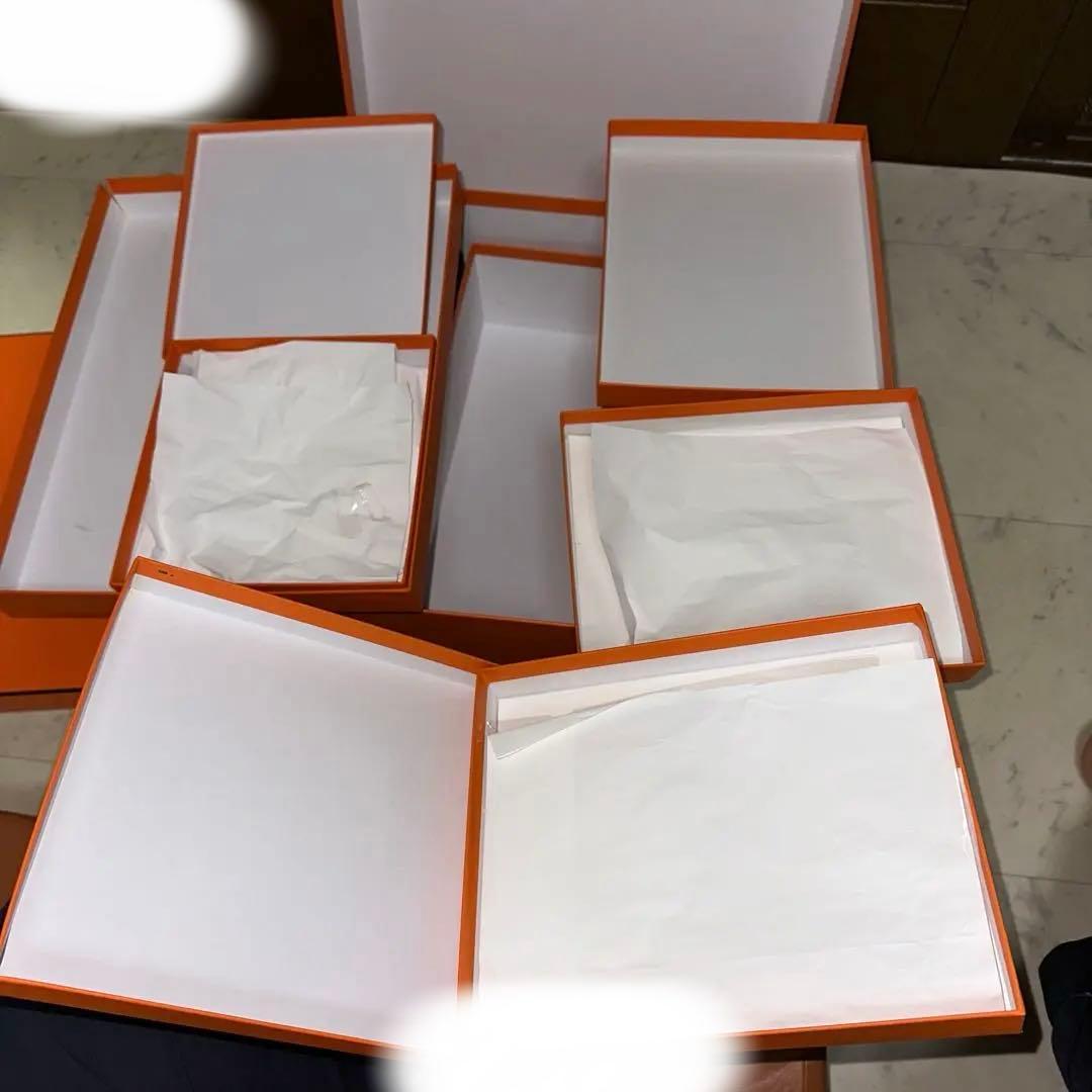 新品 Hermes Vuitton Bottega 大中小ボックス 18個セット