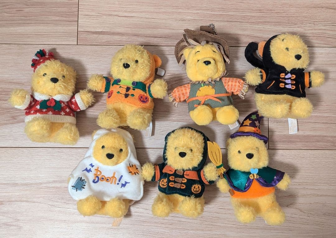 プーさん ぬいぐるみバッジ