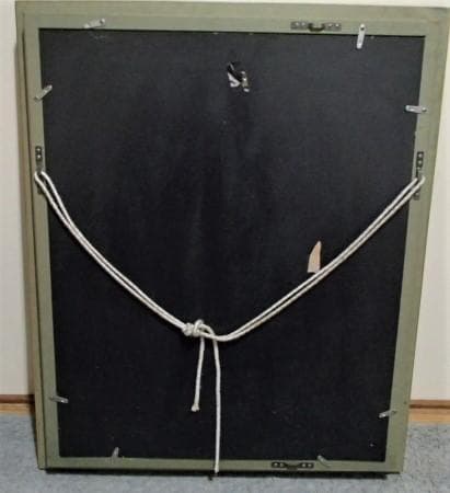 刑部人『 薔薇 』立体複製画 （日本写真印刷製）Ｆ6　中古美品