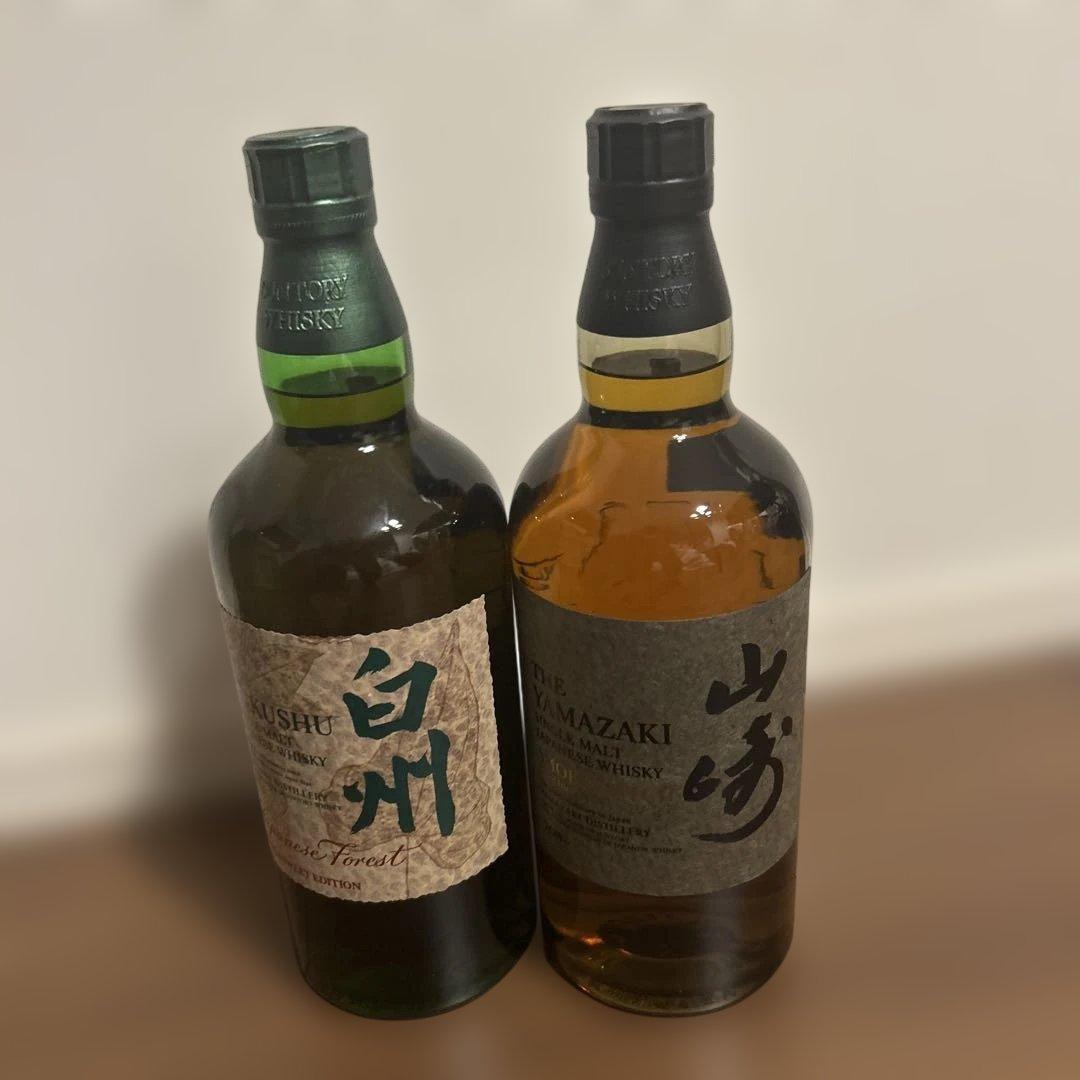 白州・山崎 シングルモルトウイスキー 限定版 700ml