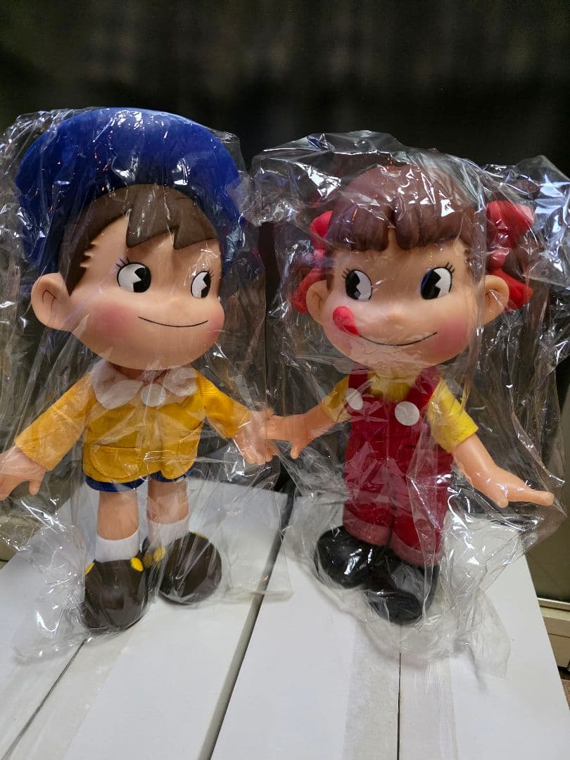 ペコちゃんポコちゃん　キャラクター フィギュアセット 　FUJIYA　懸賞品