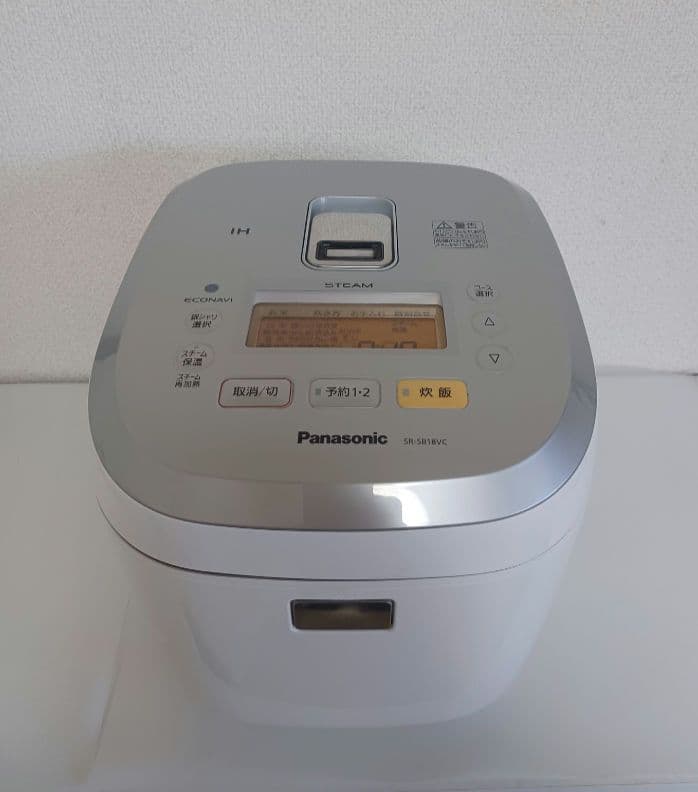 Panasonic 炊飯器 ダイヤモンドコート 1升炊き　銀シャリ　2021年製