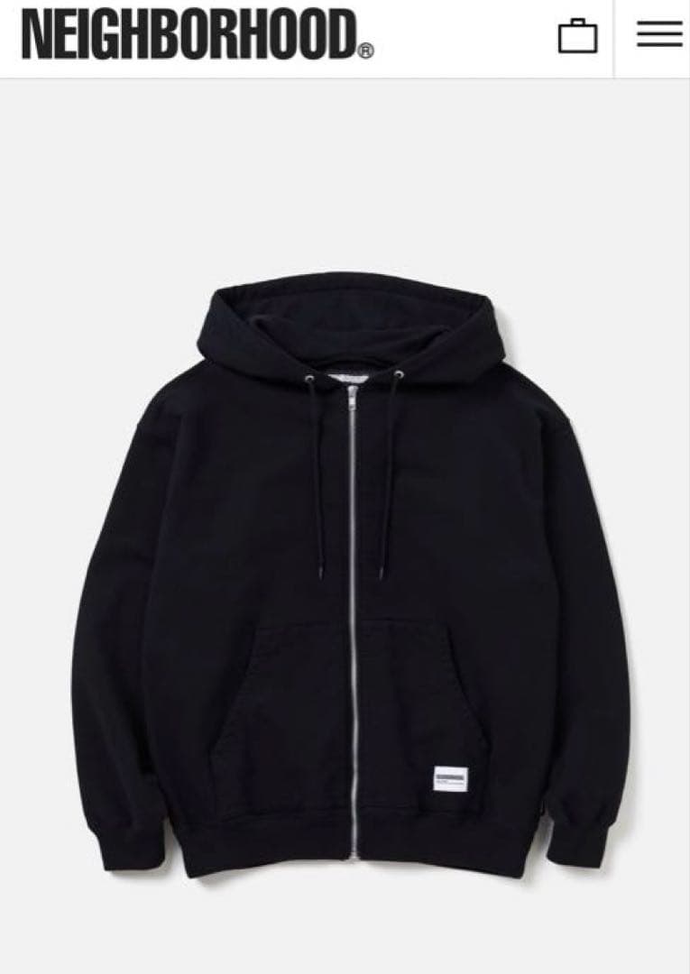 トップス NEIGHBORHOOD CLASSIC SWEAT ZIP HOODIE XL