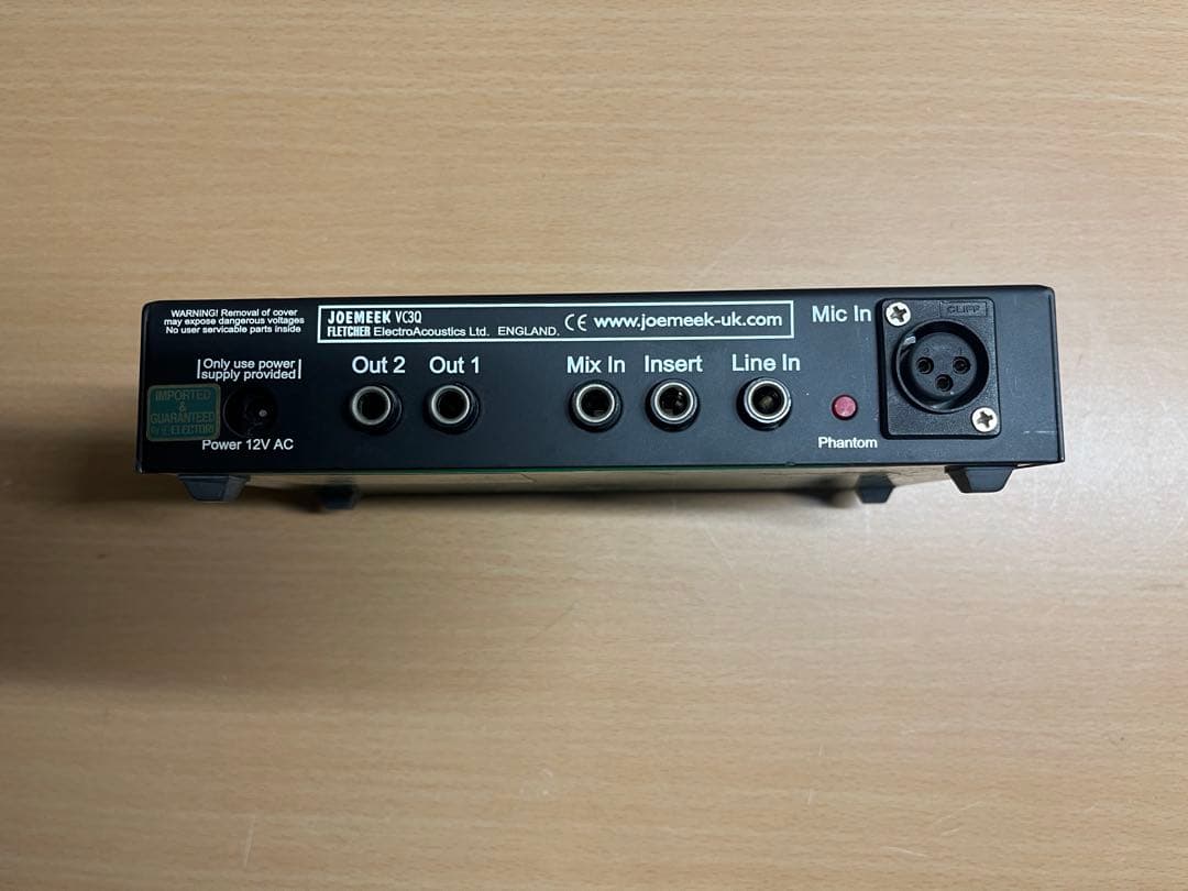 ■JOEMEEK ProChannel VC3Q マイクプリ アンプ