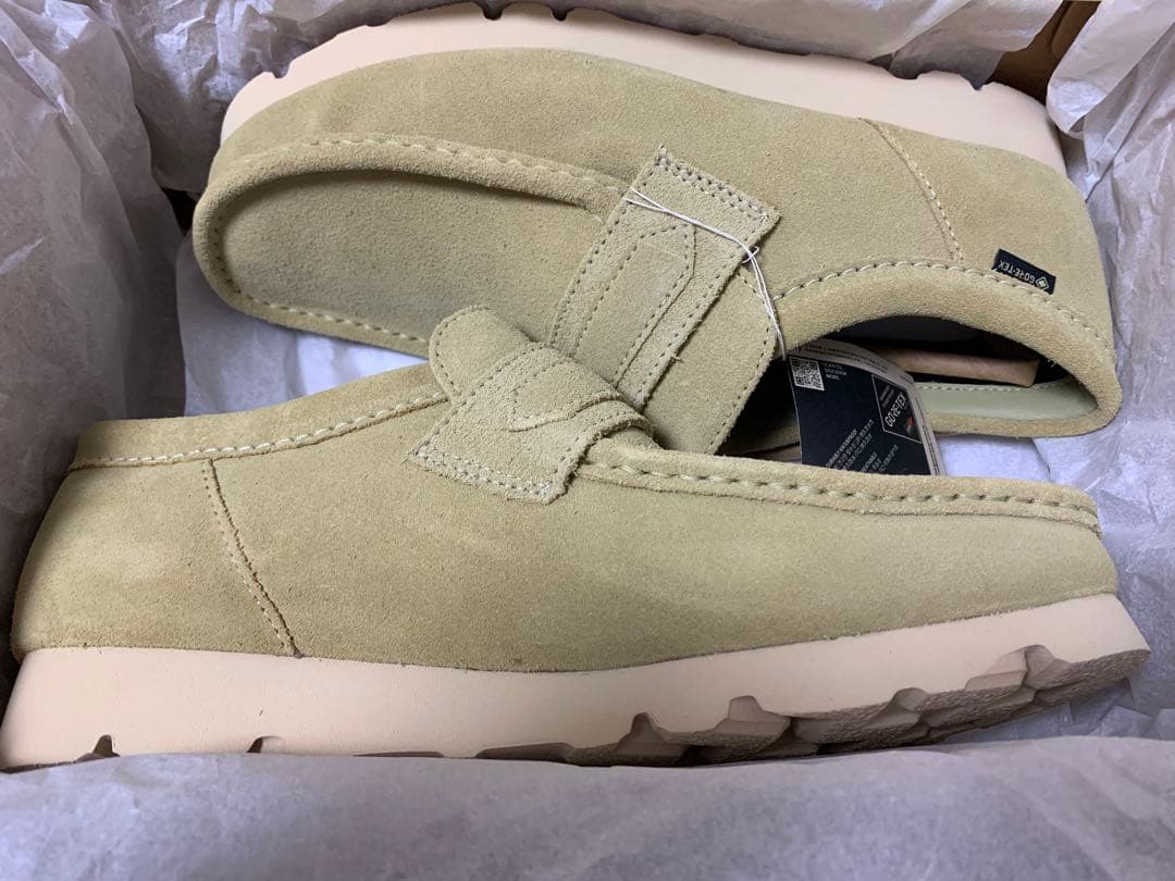 clarks WallaLoaferGTX メープルスエード UK6.5