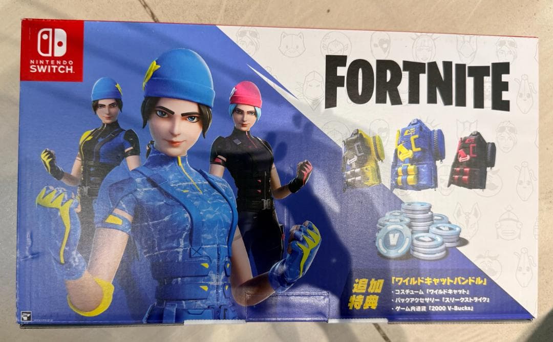 新品未使用 Nintendo Switch フォートナイト スイッチ コードなし