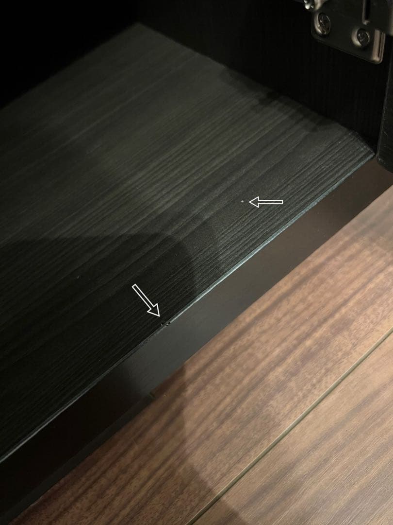 ニトリ　幅150cm テレビ台　ローボードポスティア ブラック