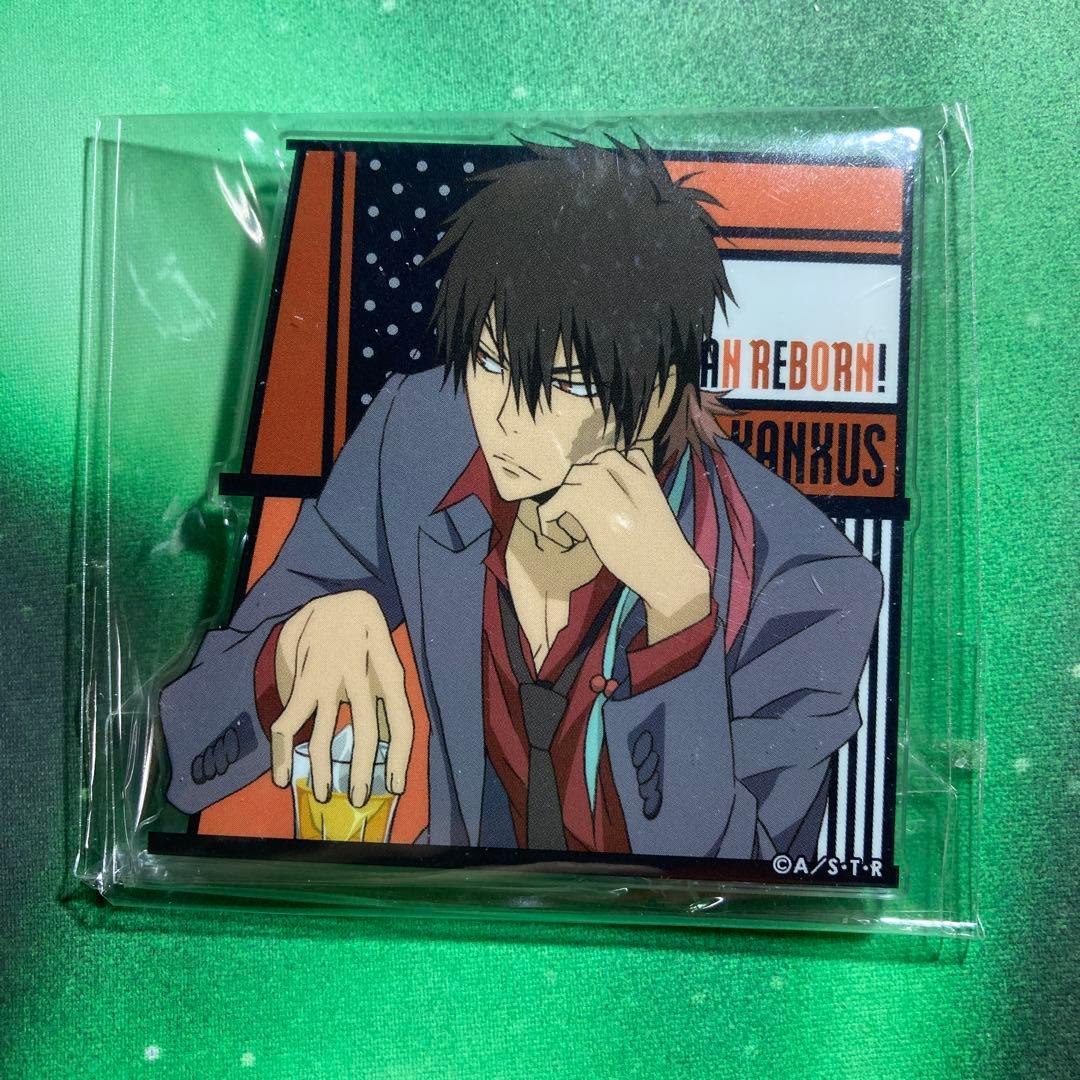 REBORN　ジャンショ　アクリルバッジ　くつろぎVer　XANXUS