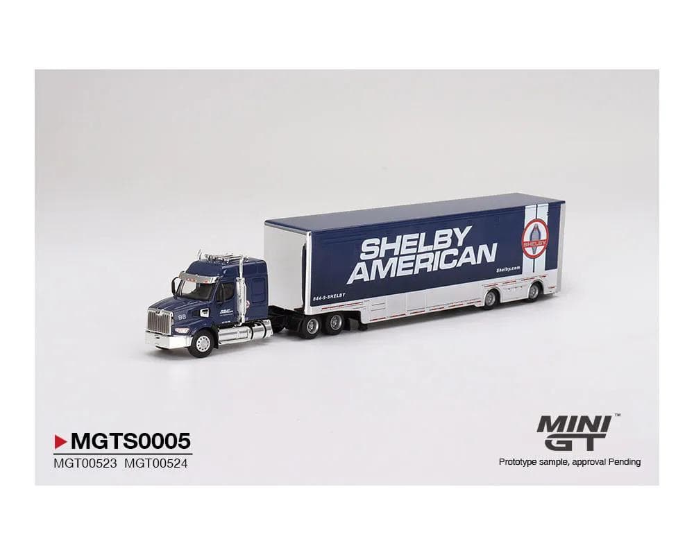 MINI-GT 1/64 シェルビー トランスポーターセット