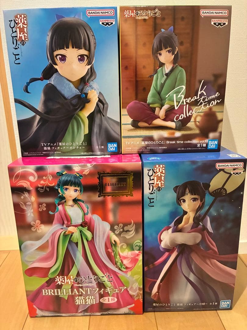 薬屋のひとりごと　猫猫　フィギュアセット 超人気　猫猫　月精