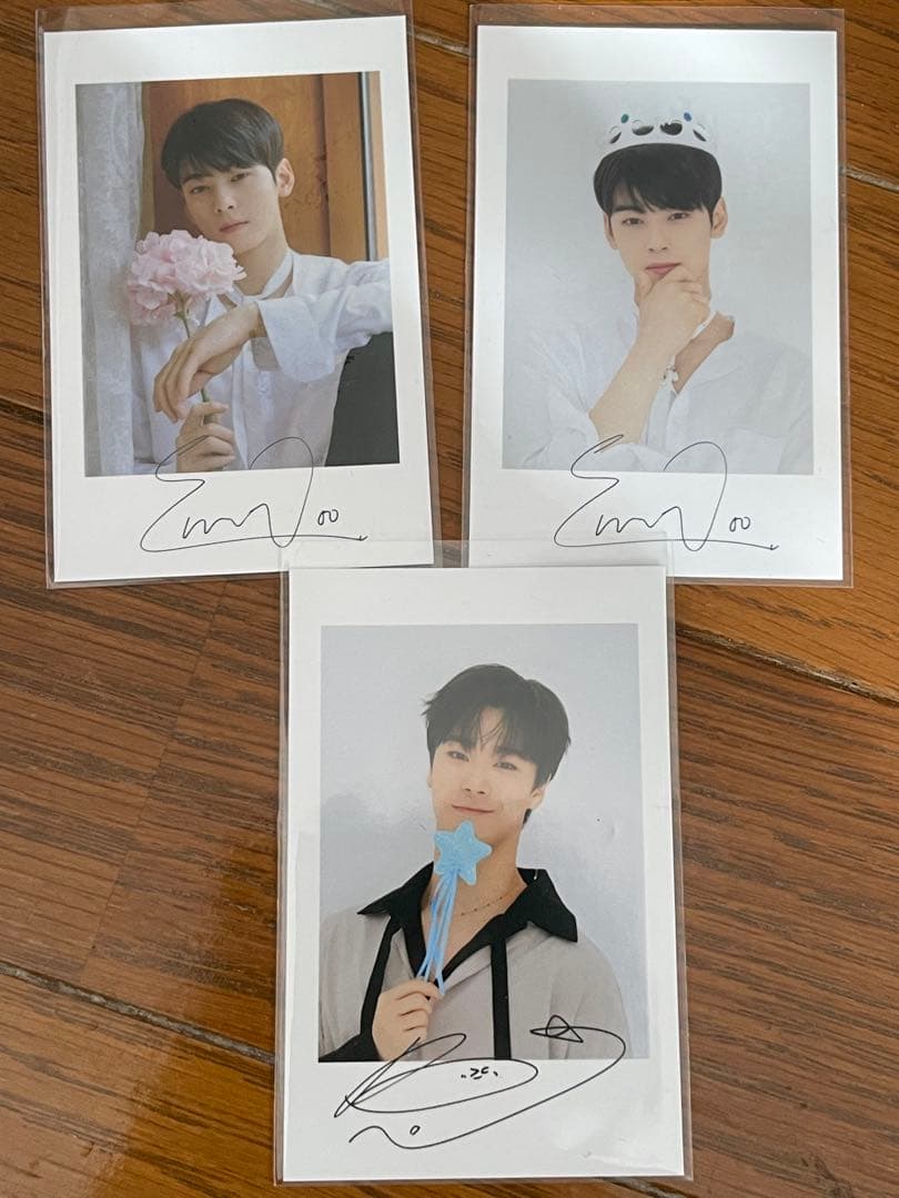 2019 ASTRO JAPAN FANPARTY チェキ　チャウヌ　ムンビン