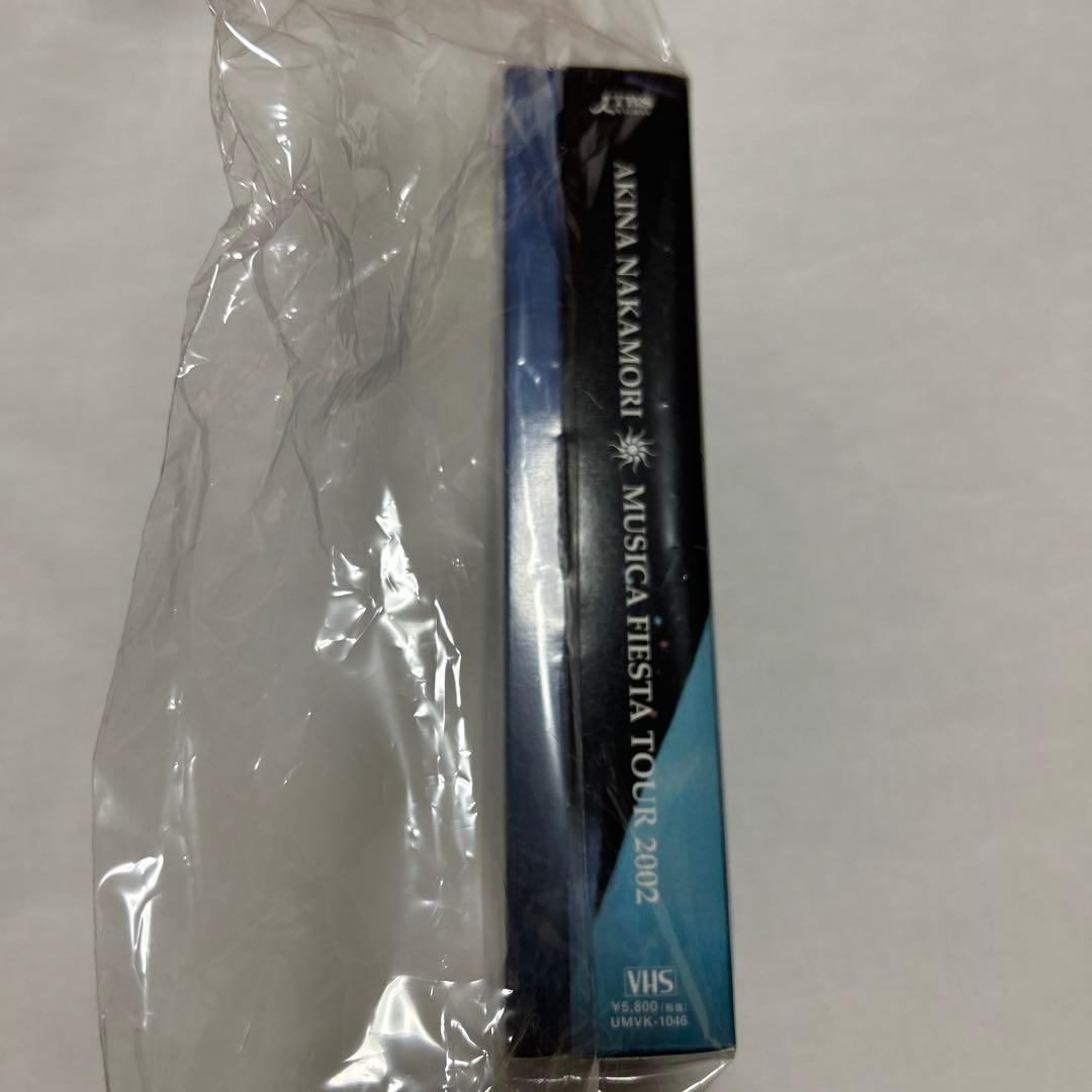 中森明菜　MUSICA Festa tour2002 VHS