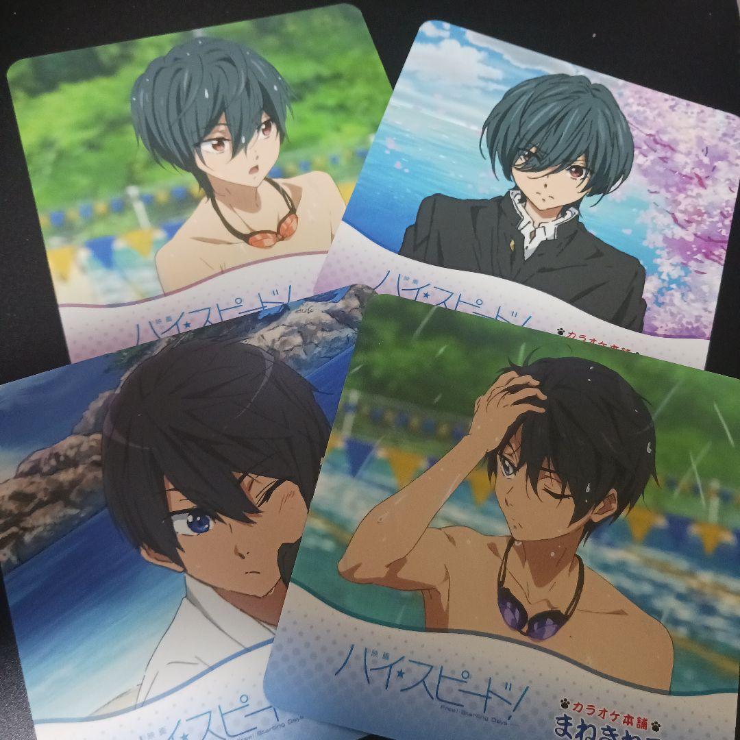 【最安値】Free!　両面コースター　郁弥　遙　真琴 旭