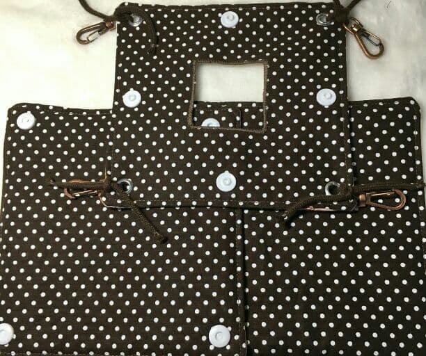 モモンガハウス(スイーツ柄Ver.5)茶ドット春(夏)秋仕様 小サイズ1850円