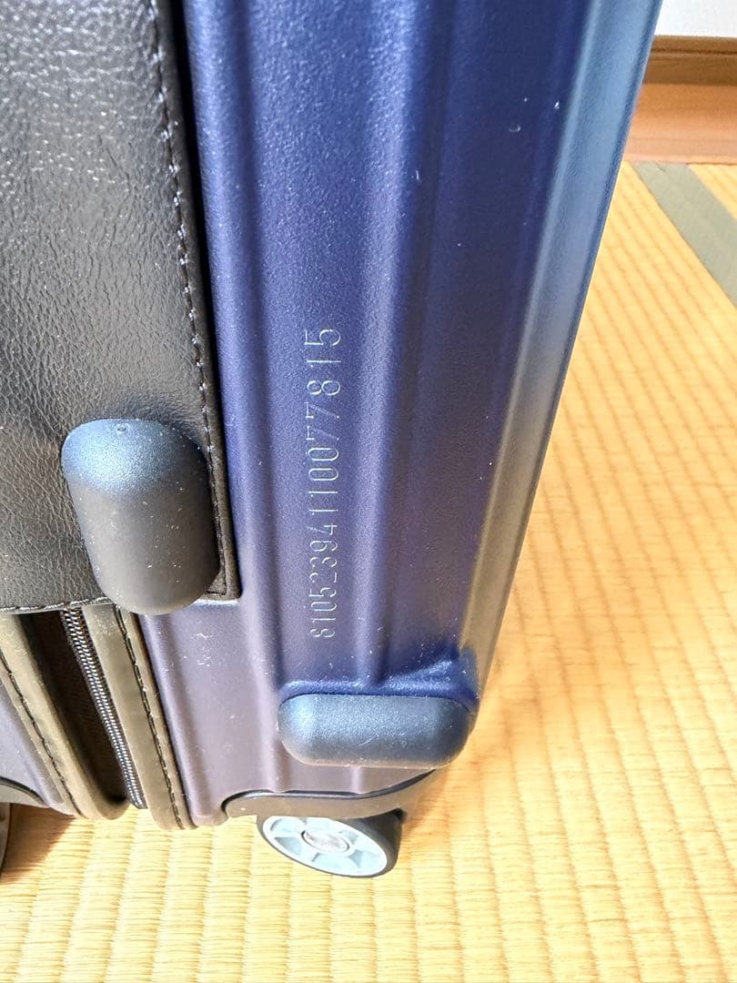 RIMOWAリモワ サルサ 4輪マルチホイール 機内持ち込み マットネイビー
