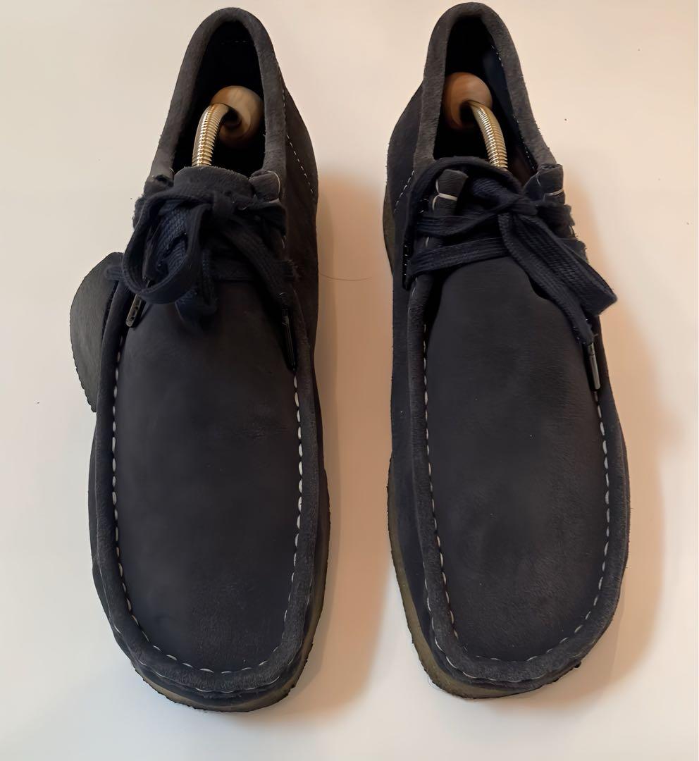 美品 箱付 Clarks ORIGINALS ワラビーブーツ