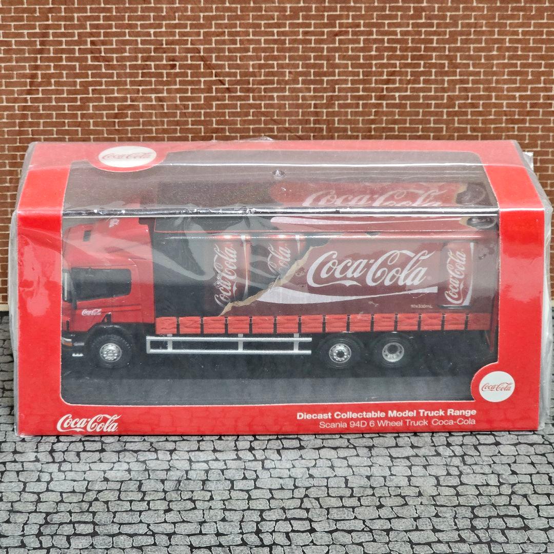 新品未開封　オックスフォード　コカ・コーラ　スカニア　6ホイール　トラック