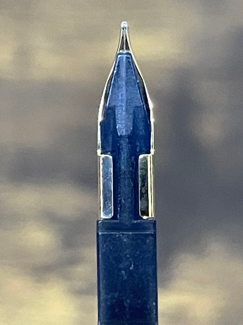 未使用　タグ付　ブラック　マーブル　18k F キャップレス　万年筆　パイロット