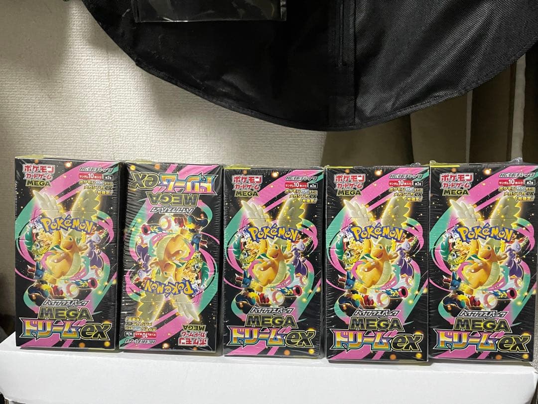 【シュリンク付未開封】MEGAドリーム5BOX
