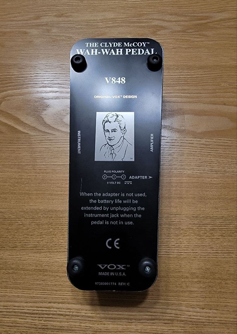 b*n様 VOX V848 WAH PEDAL