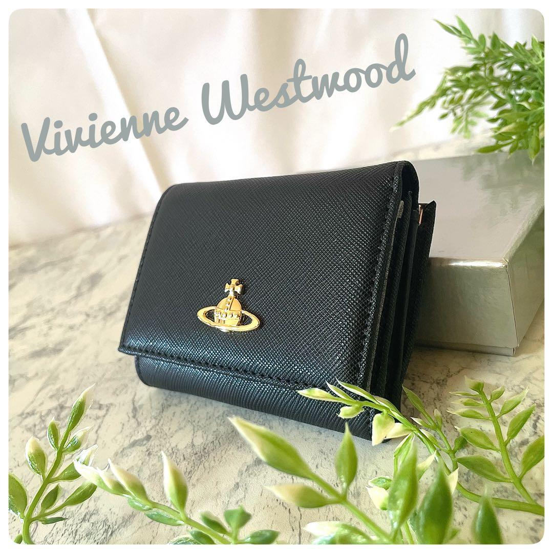 【Vivienne Westwood】 三つ折り財布 がま口