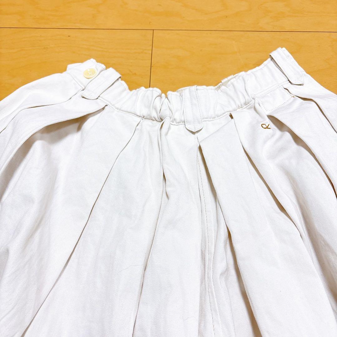 未使用級✨ 45R おこめチノ ブルマパンツ 希少 アイボリー