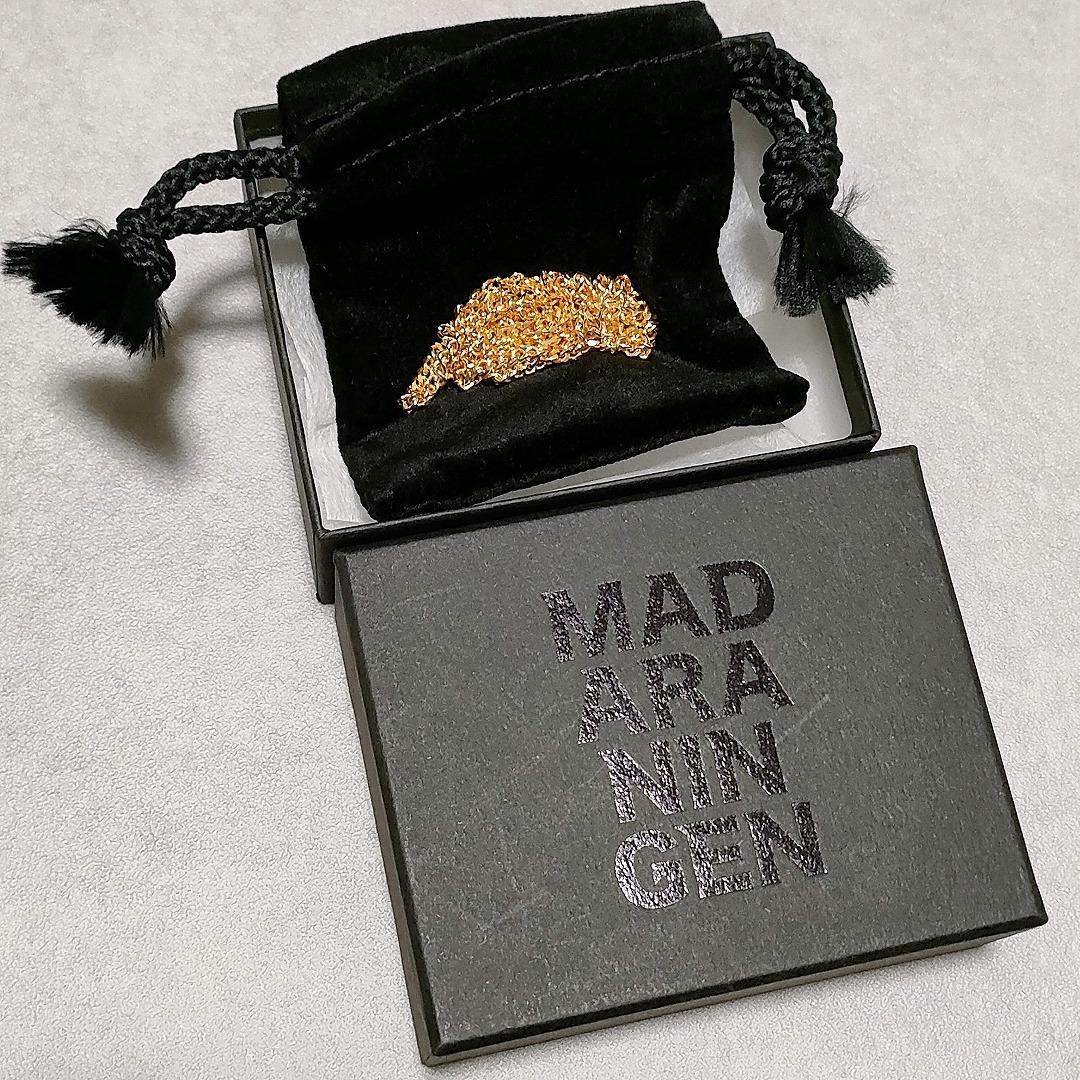 マダラニンゲン チェーンネックレス ゴールド