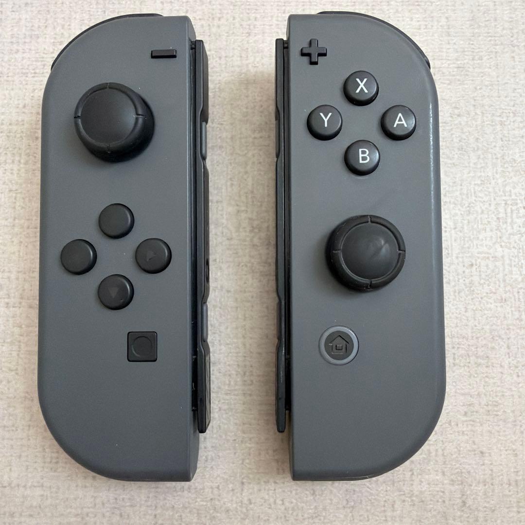 美品！Nintendo Switch グレー　本体　動作確認済　ハードケース付き