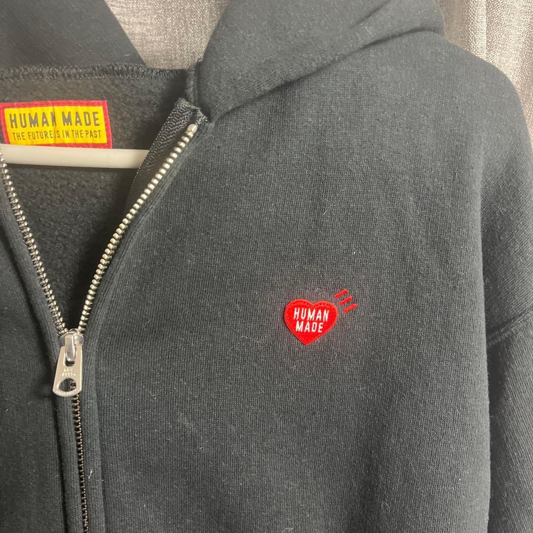 HUMAN MADEジップパーカー